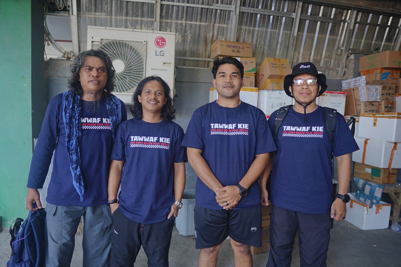 Tuntas 44 Km: 4 Personel IT Sukses Gelar Tawaf Kie 2026 Keliling Ternate